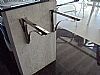 Aparador Aço Inox Valor  Par  40 X 30 Cmt Para Vidro
