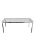 Aparador Para Vidro Em Aço Inox  200 X  70 C 90 Cmt Mod.2