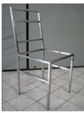 Armaçao Inox  P/cadeiras Modelos Sobre Medida Este Modelo