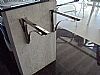 Aparador Aço Inox Valor  Par  40 X 30 Cmt Para Vidro
