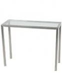 Aparador Para Vidro Em Aço Inox  100 X  70 C 90 Cmt