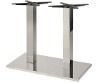Aparador  Dupla P/ Mesa De Vidro Inox 80x80  Esc. P/mesa 2,0