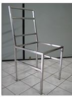 Armaçao Inox  P/cadeiras Modelos Sobre Medida Este Modelo